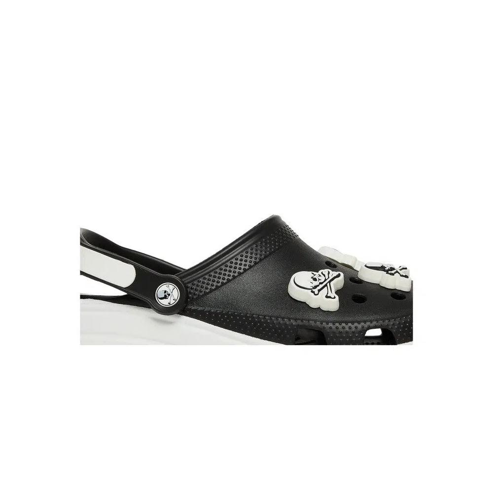 Кроссовки Mastermind Japan x Crocs Classic Clog 'Black White' 2