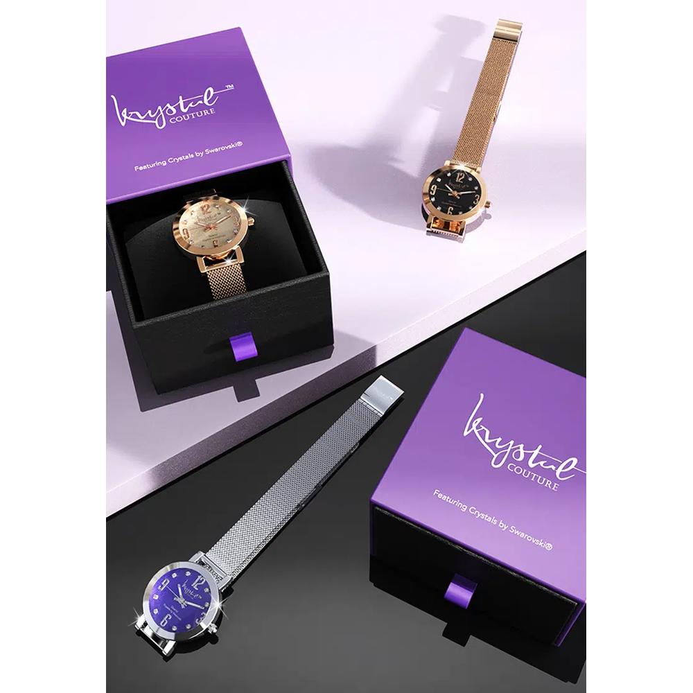 Часы The Hour Check Krystal с кристаллами SWAROVSKI® 5