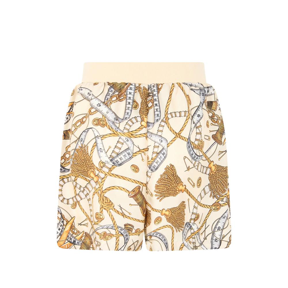 tassel-print shorts 2