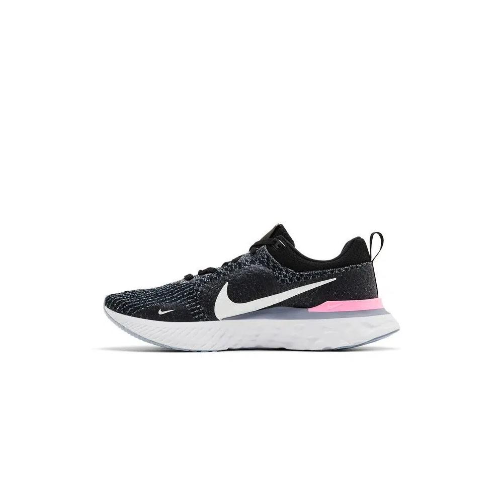 Кроссовки Nike React Infinity Run Flyknit 3 'Black Football Grey Pink' 3
