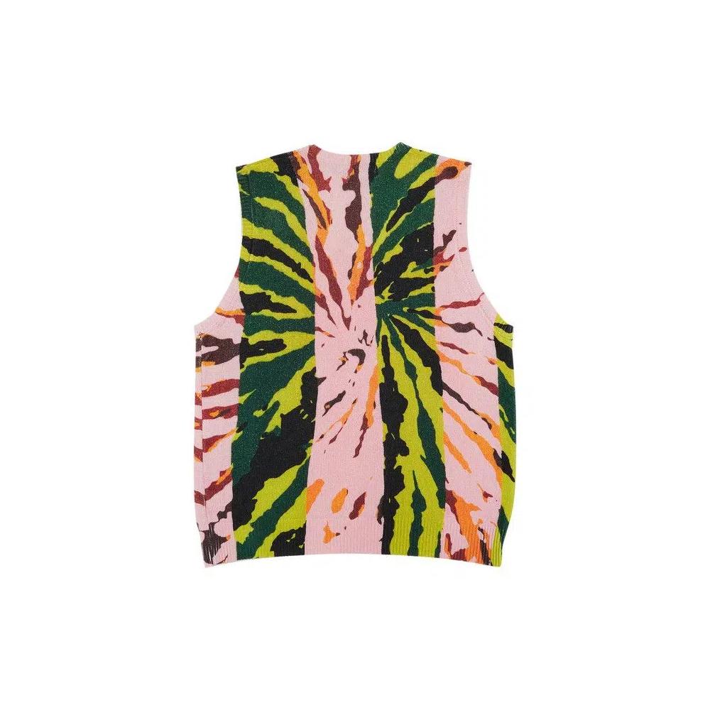 Свитера Stussy Printed Sweater Vest 'Pink' 2