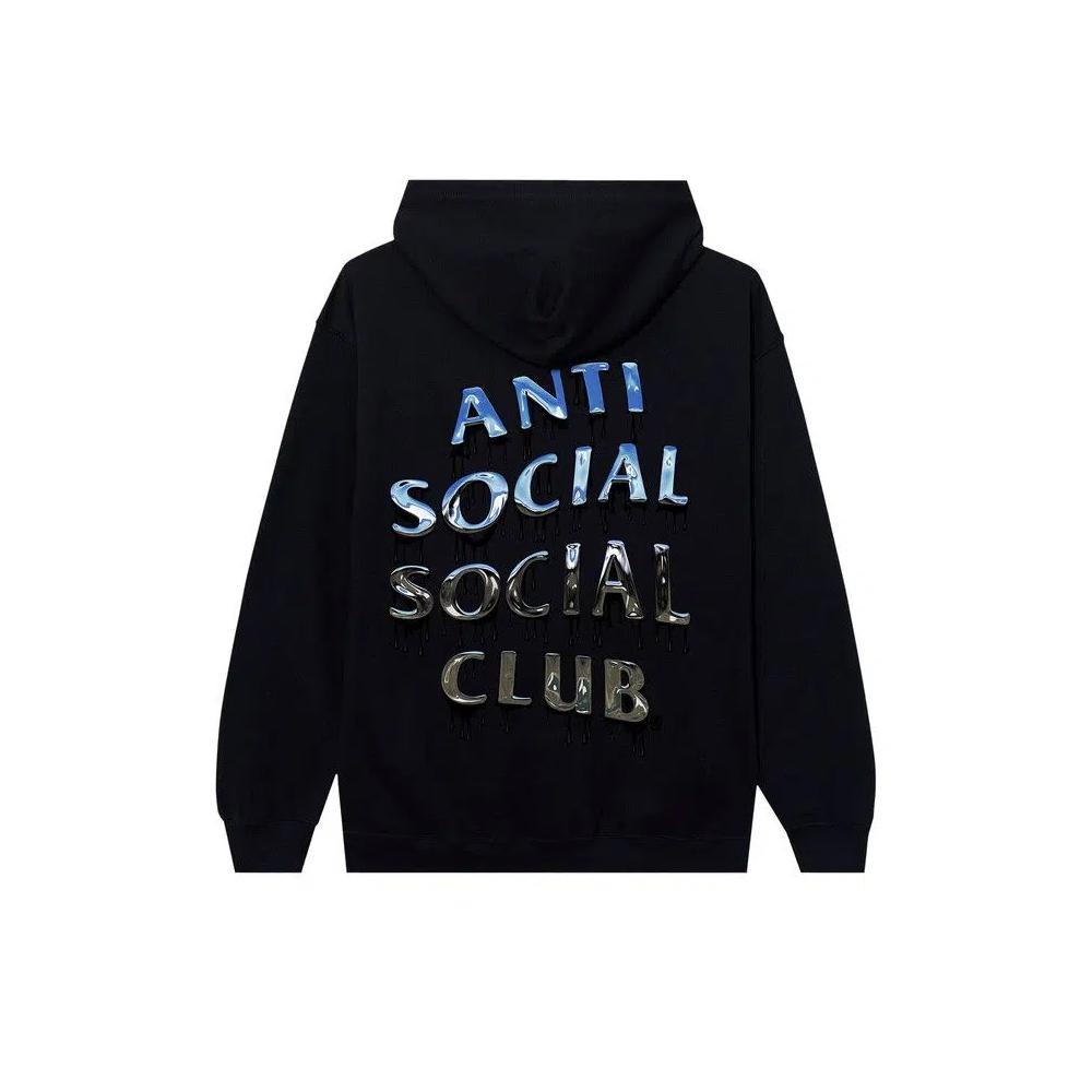 Толстовки на молнии Anti Social Social Club Mind Melt Hoodie «Black» 2