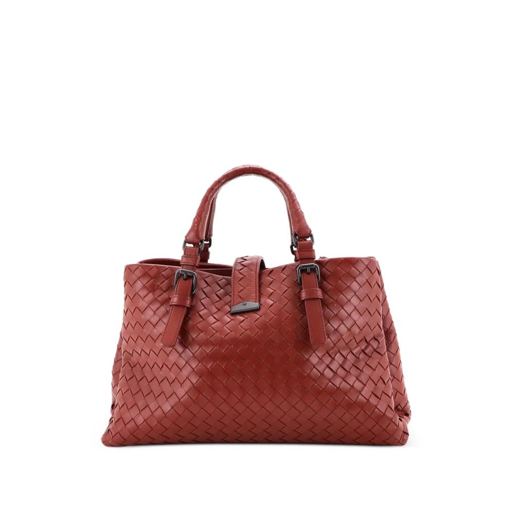 Маленькая сумка-тоут Roma Bag Intrecciato Nappa 2