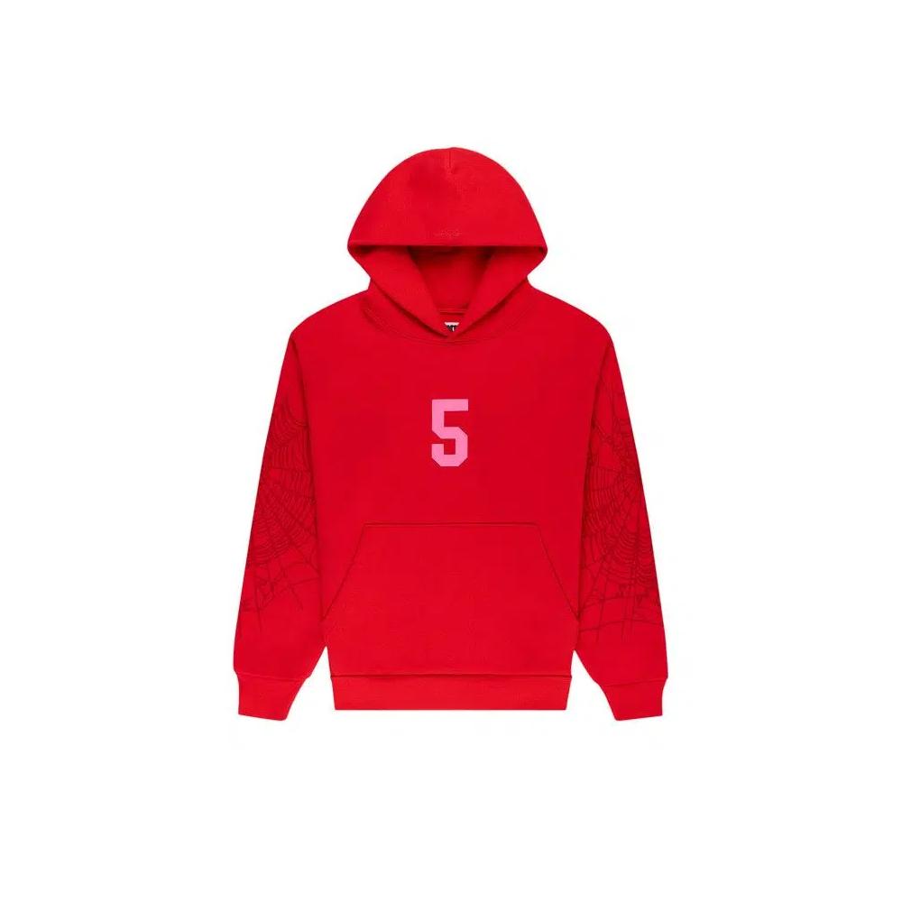 Худи Sp5der Stadium Hoodie 'Red' 1