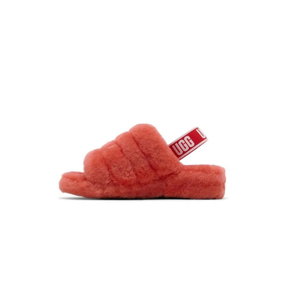 Слайды UGG Wmns Fluff Yeah Slide 'Red Currant' 3