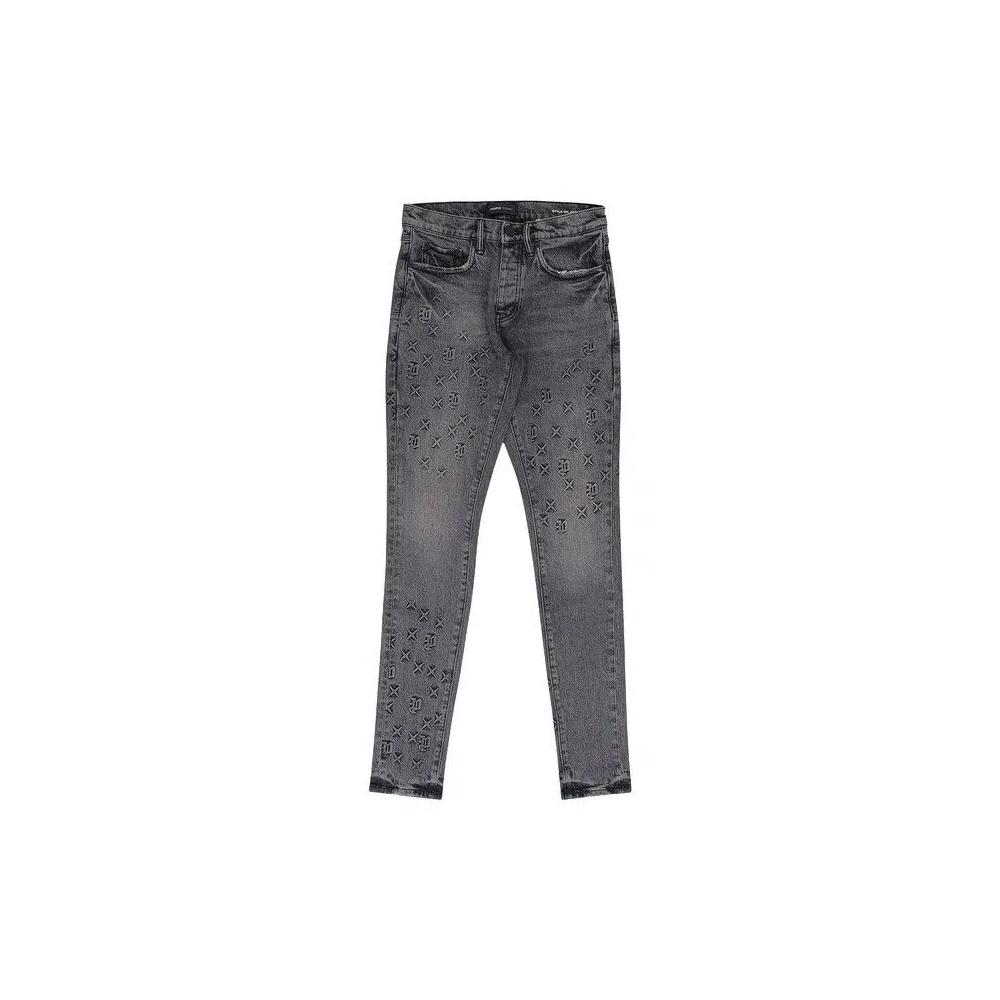 Джинсы PURPLE BRAND Embossed P001 Denim «Grey» 1