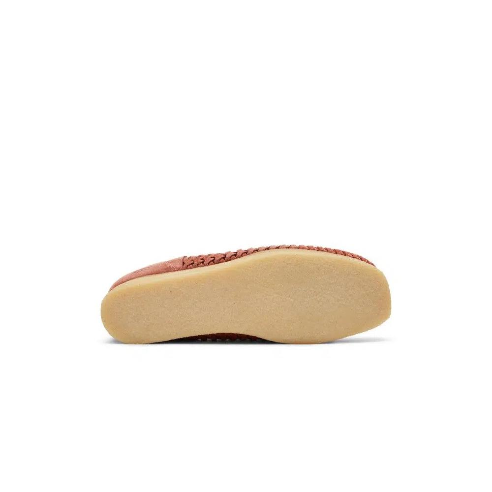 Кроссовки Clarks Supreme x Woven Wallabee 'Pink' 4