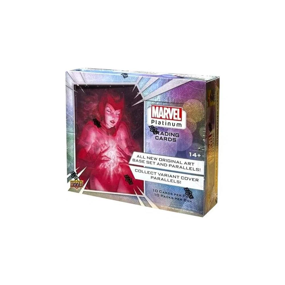 Коллекционные карточки 2023 Upper Deck Marvel Platinum хобби-бокс 1