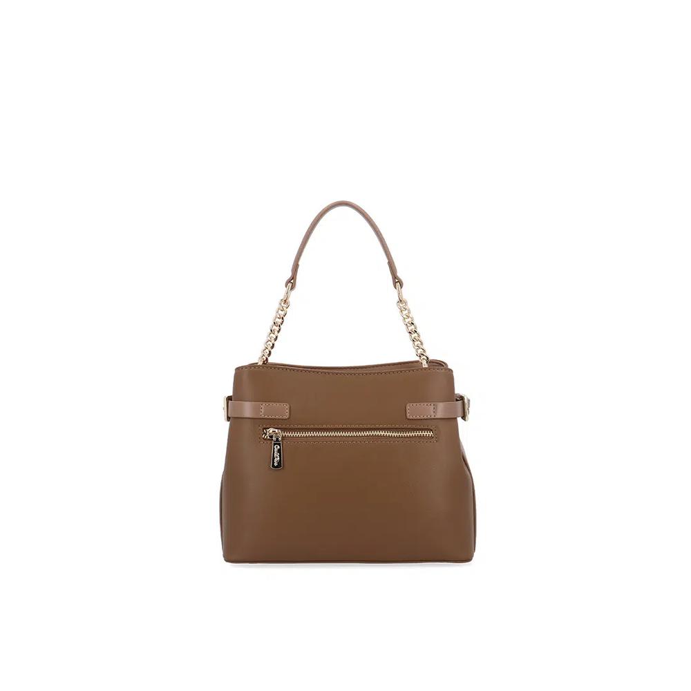 Сумка Latte Luxe Top Handle Bag S - Темно-коричневый 2