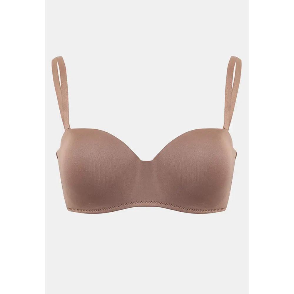 Черный-мультиколор Набор из 3 хлопковых бюстгальтеров с леопардовым микро-покрытием, без бретелек Thmss26Su1 6