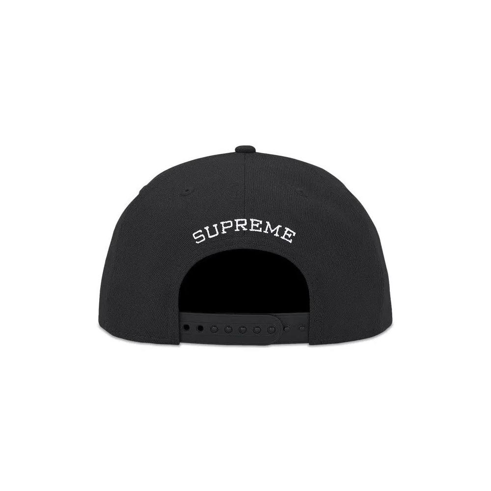 Кепки Supreme Gothic Outline Adjustable New Era 'Black' 2