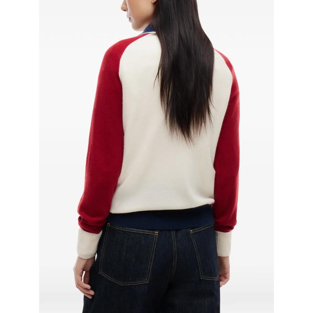 raglan-sleeve quarter-zip jumper 4