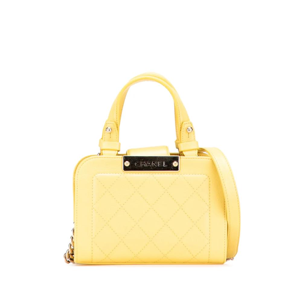Сумка-сэтчел Mini Calfskin Label Click Shopping Tote (2016-2017 годы) 1