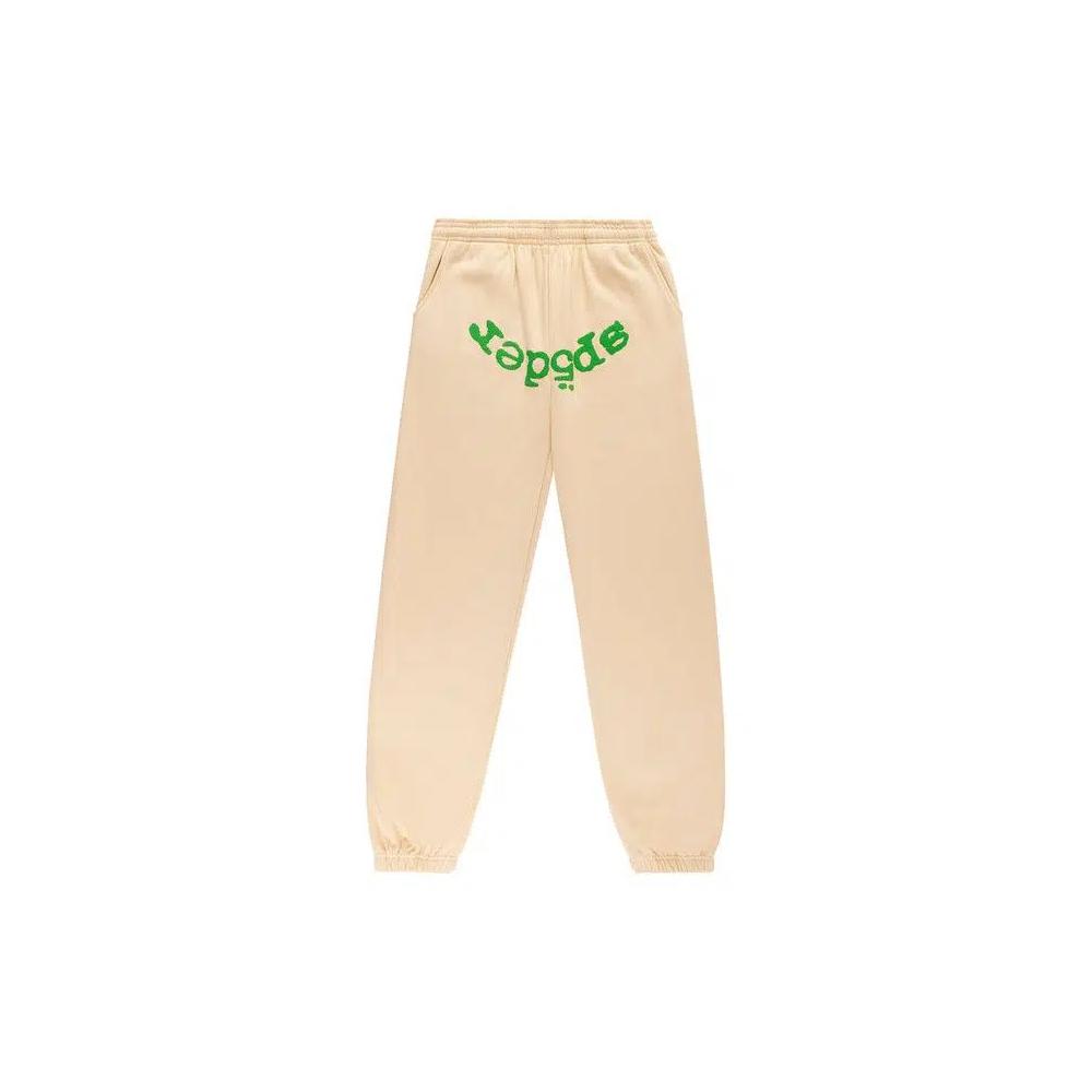 Спортивные штаны Sp5der Og Web V2 Sweatpant «Cream» 1