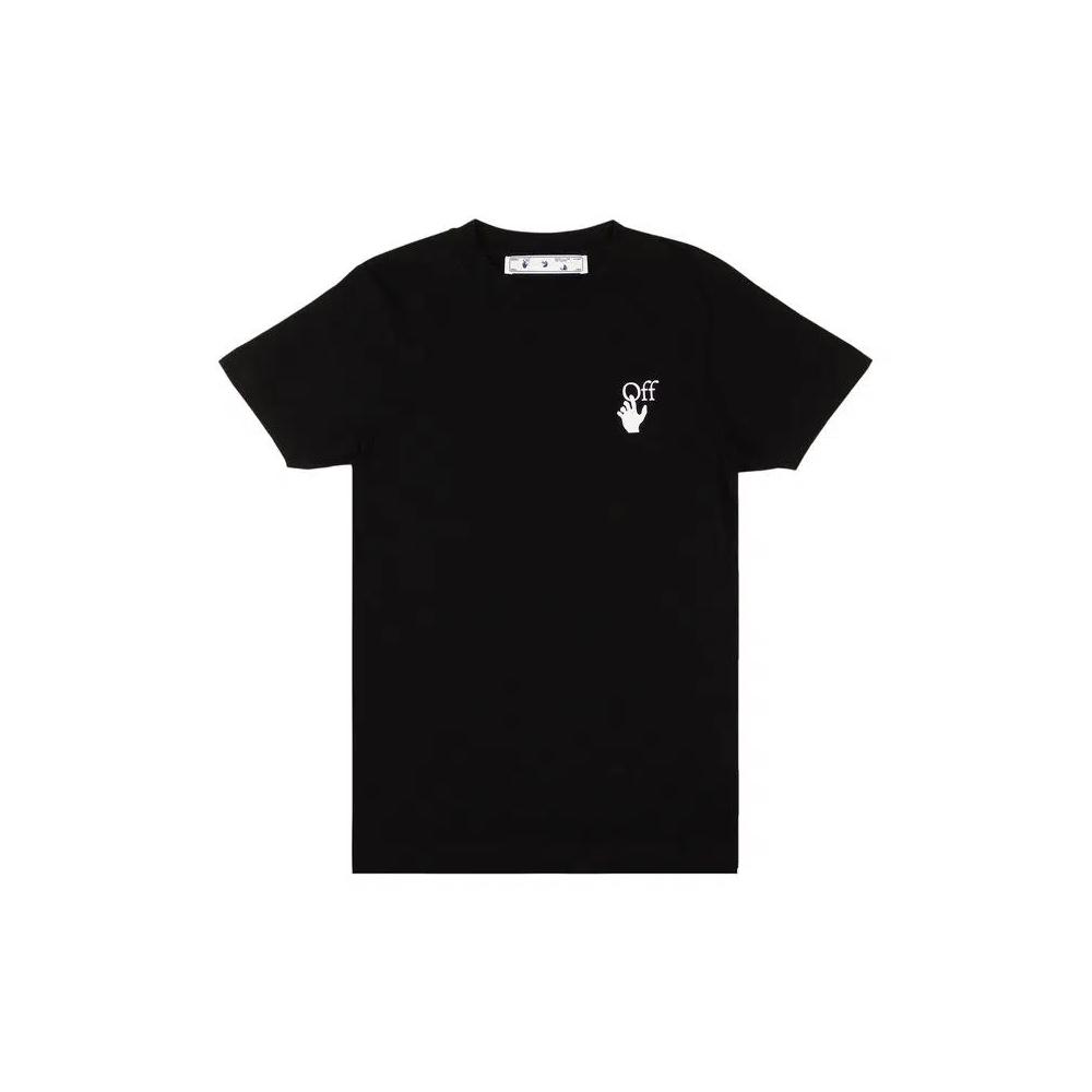 Футболки Off-White Spray Marker Slim Tee 'Black/White' 1