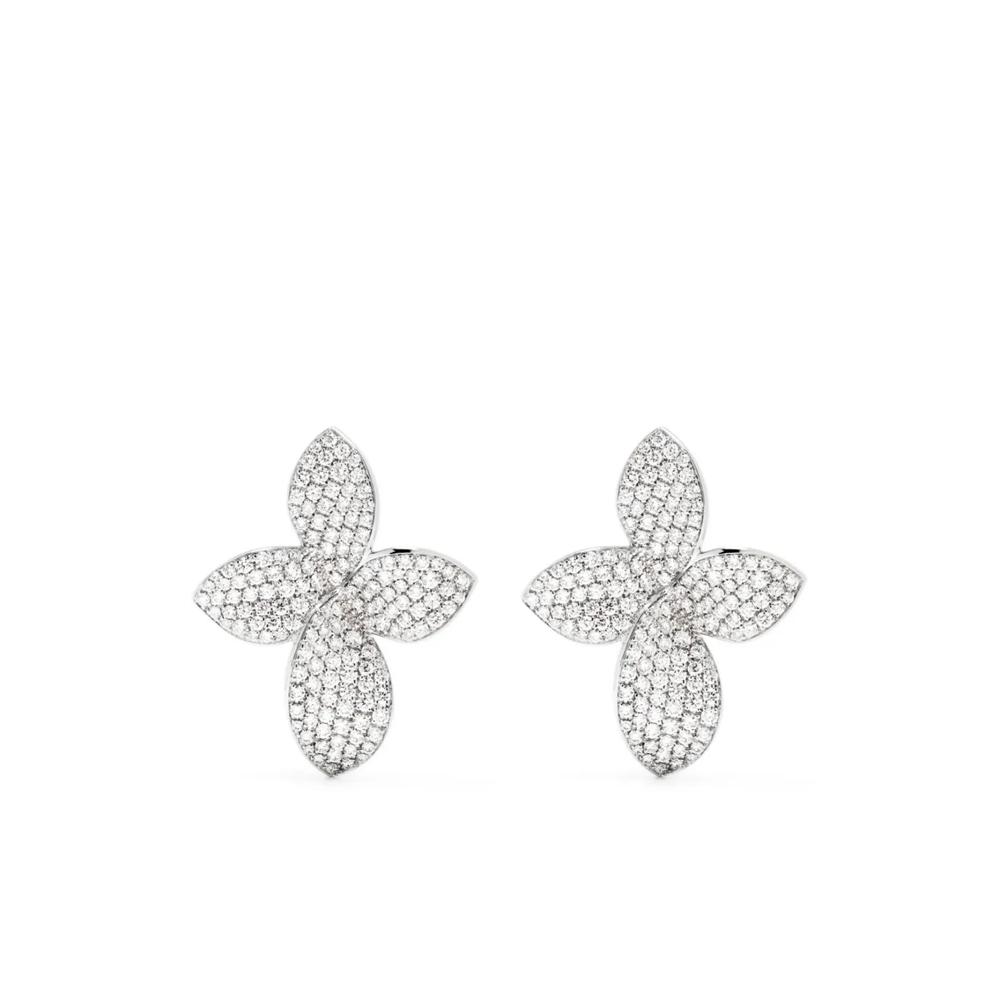 Серьги Giardini Segreti из белого золота с бриллиантами 1