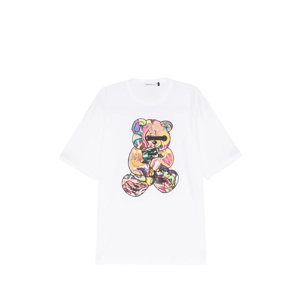 teddy bear-print T-shirt 1
