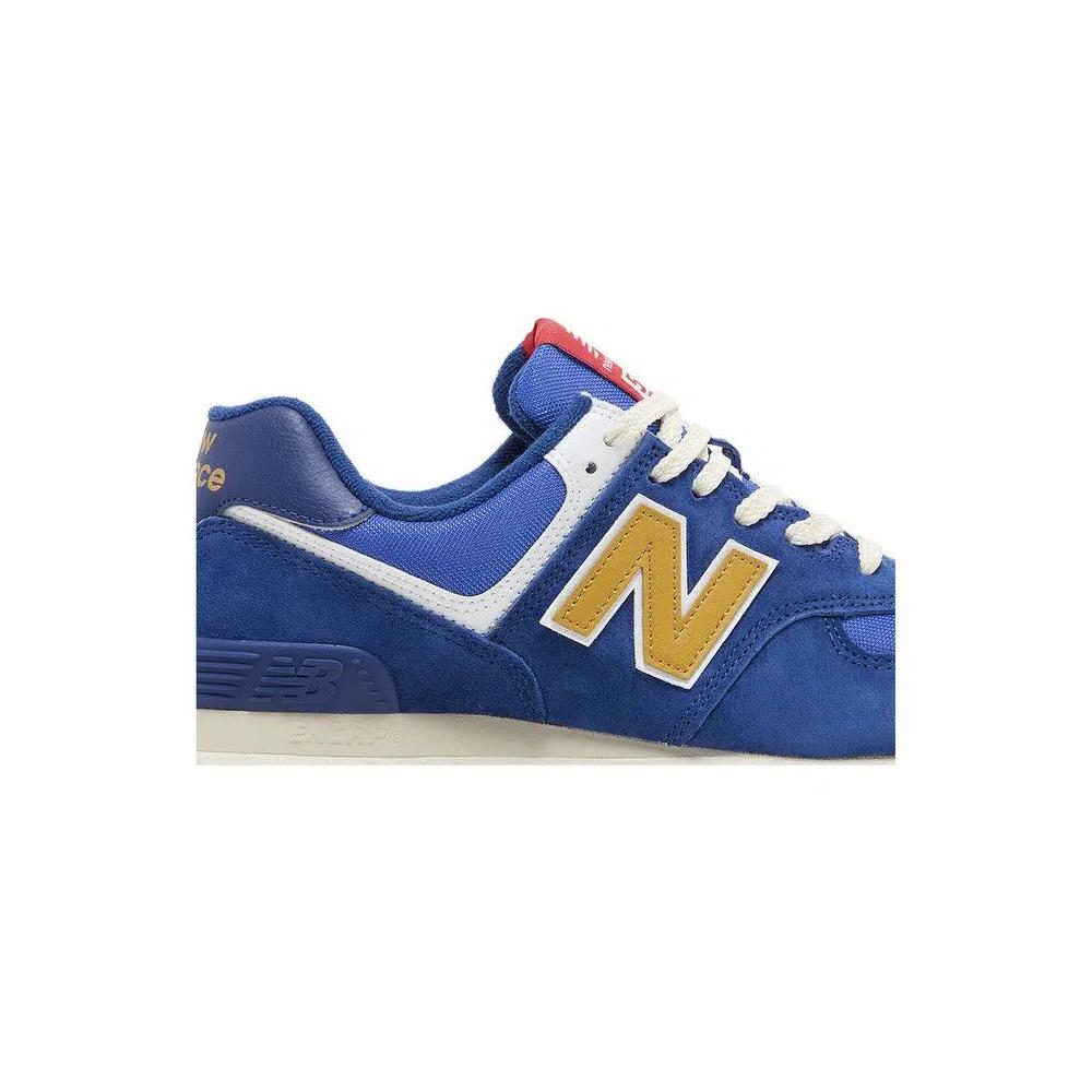 Кроссовки New Balance 574 'Royal Blue Gold' 2