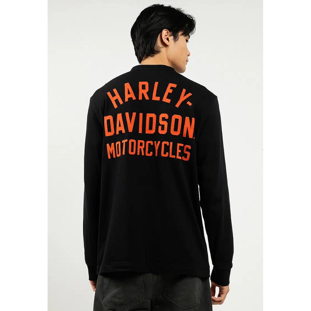 Harley-Davidson® Racer Font Henley 2