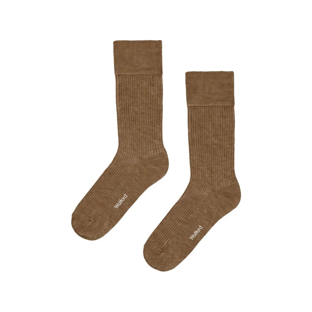 ribbed stretch-cotton socks 1