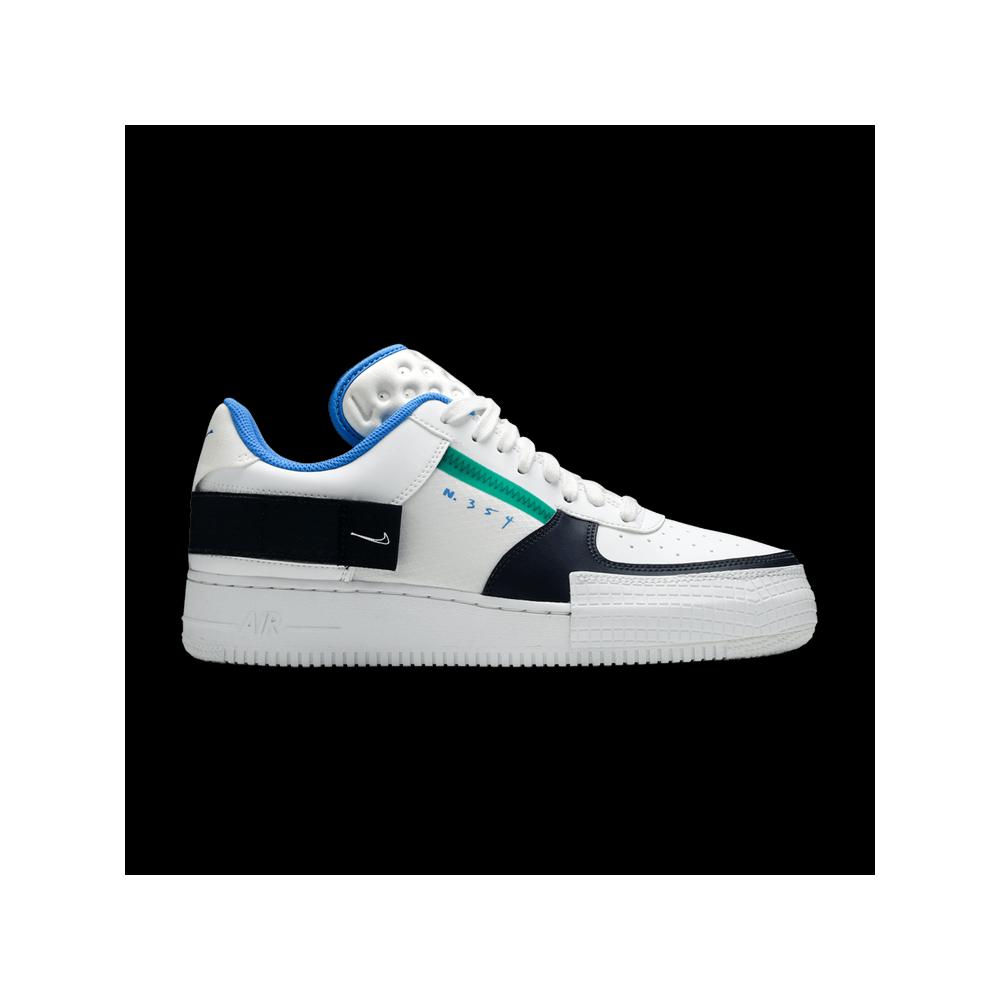 Кроссовки Nike Air Force 1 Type «Green Blue» 1