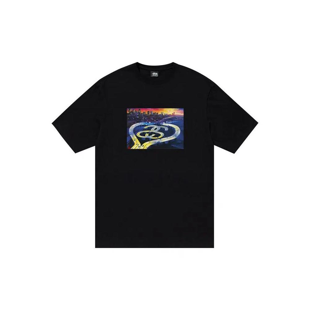 Футболки Stussy SS Highway Tee 'Черный' 1