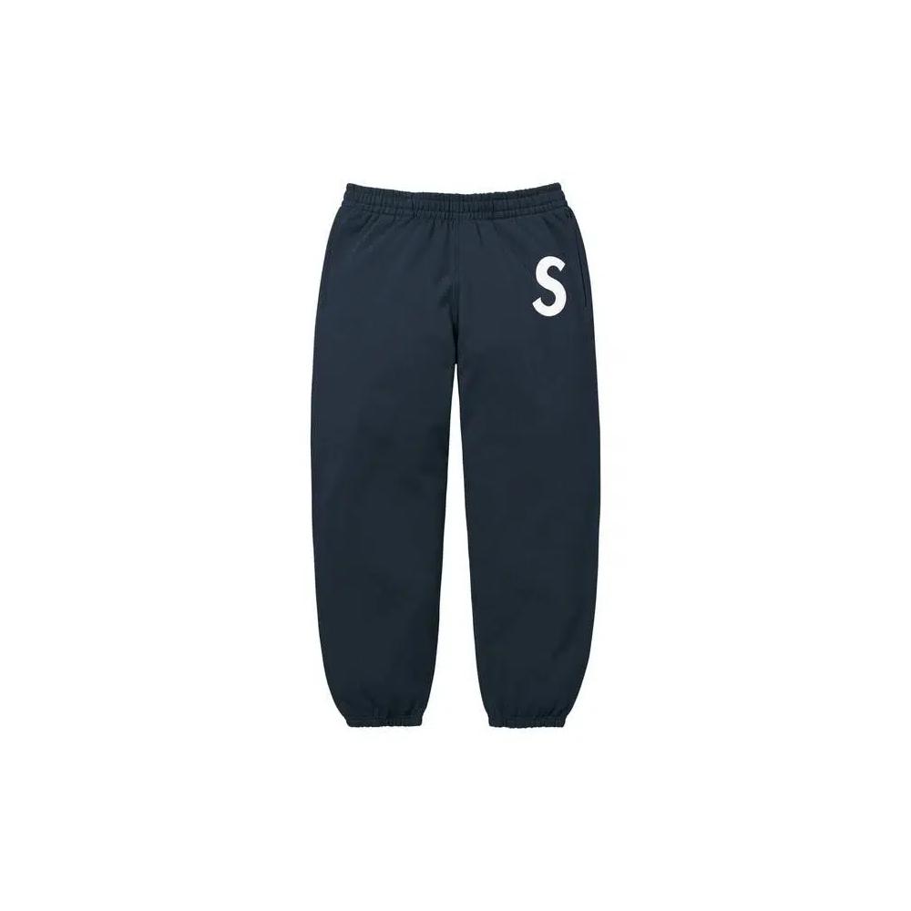 Спортивные штаны Supreme S Logo Sweatpant 'Navy' 1