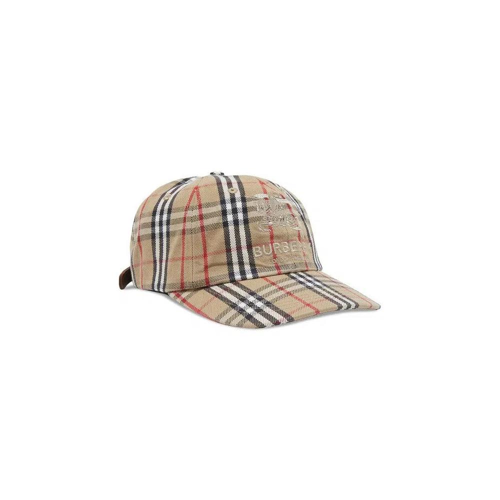 Бейсболки Supreme x Burberry джинсовая шестипанельная «Beige» 2