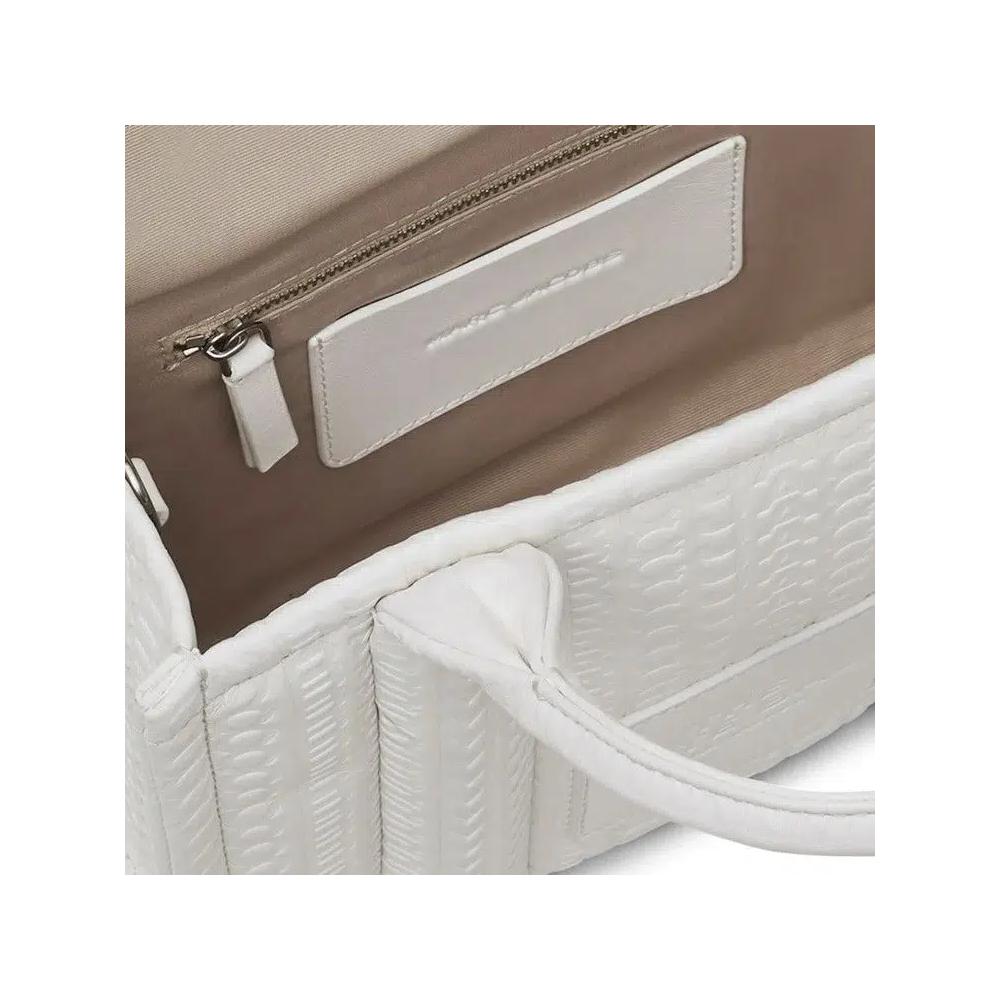 Сумки-тоут Marc Jacobs DTM Monogram Leather Small Tote Bag 'White' 3