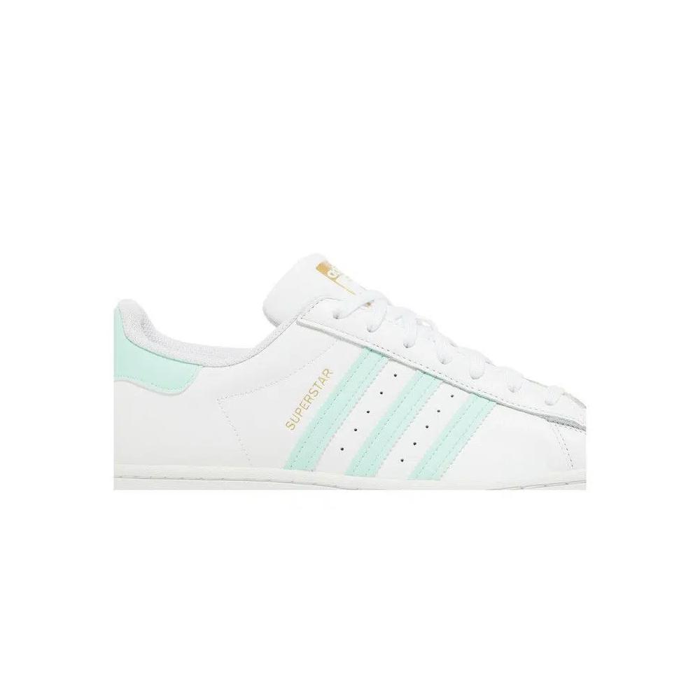 Кроссовки Adidas Superstar 'White Clear Mint' 2