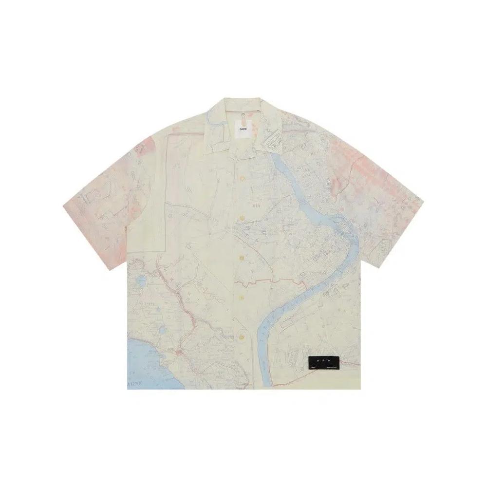 Рубашки на пуговицах OAMC Kurt Shirt 'Butter' 1