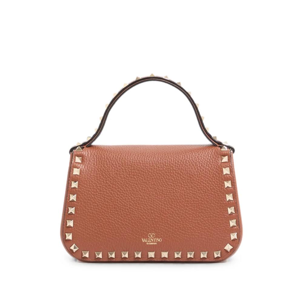 Маленькая сумка Rockstud из зернистой кожи 2