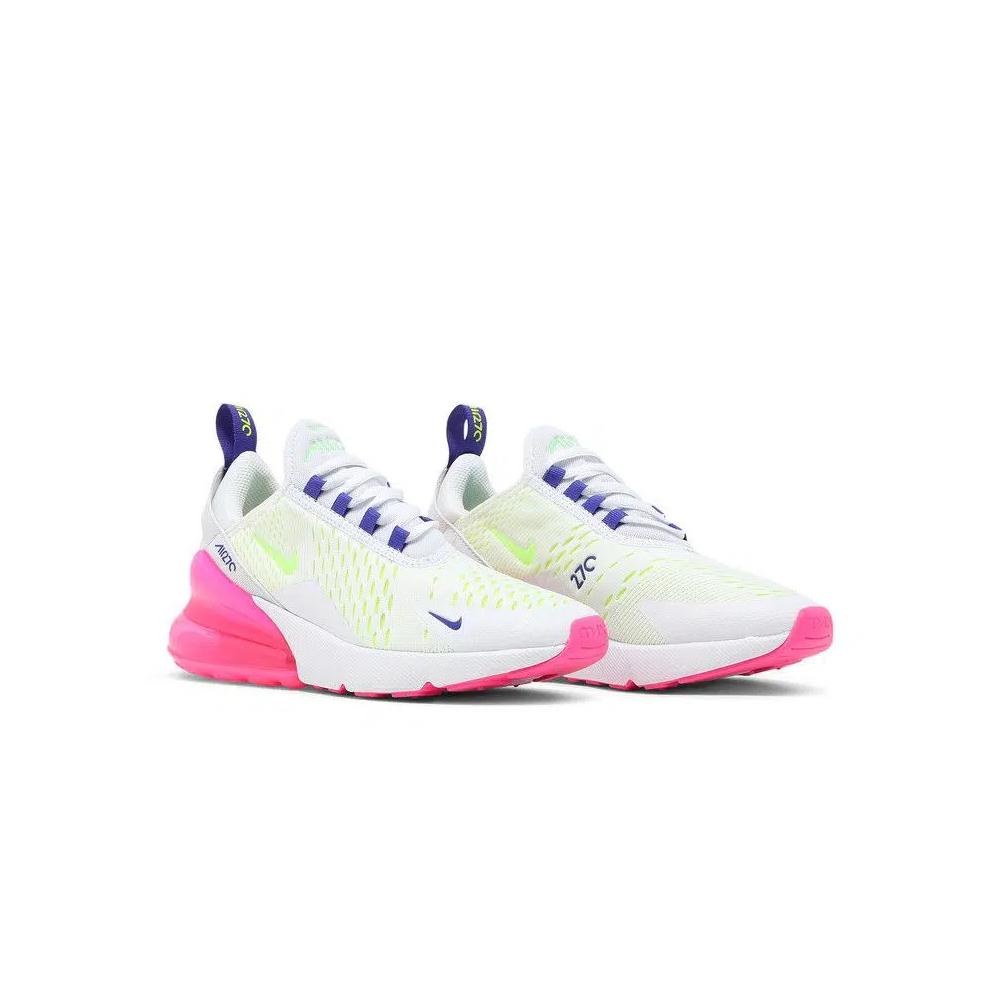 Кроссовки Nike Wmns Air Max 270 'White Pink Blast Volt' 8