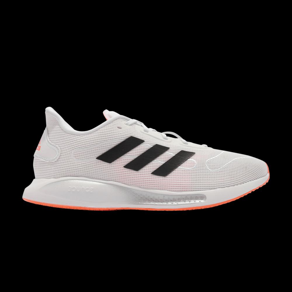 Кроссовки Adidas Galaxar Run 'White Screaming Orange' 1