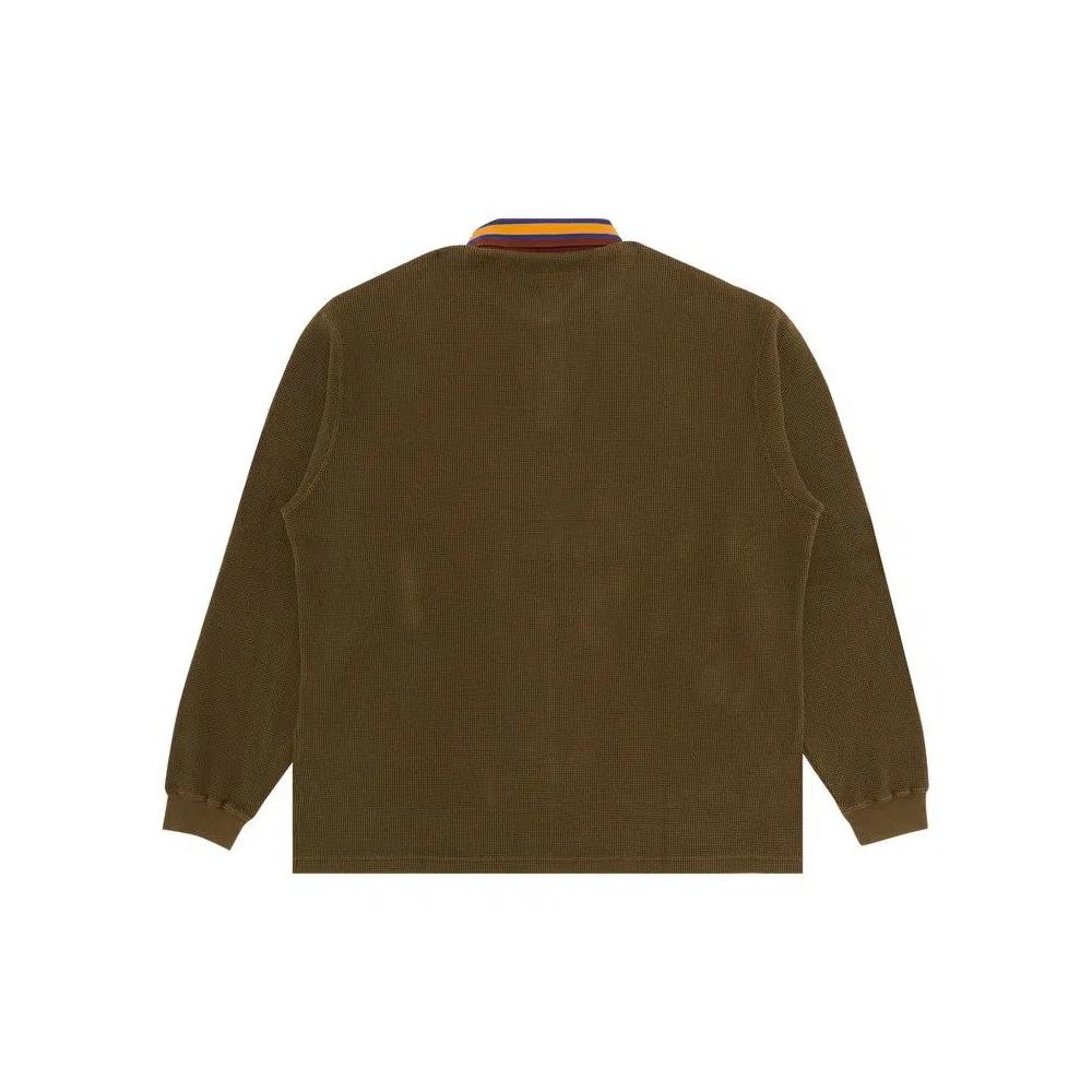 Поло Supreme Thermal Long-Sleeve Polo 'Olive' 2