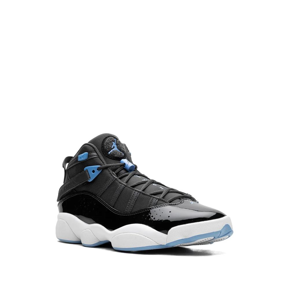 Кроссовки Air Jordan 6 Rings Anthracite University Blue Game Royal 2