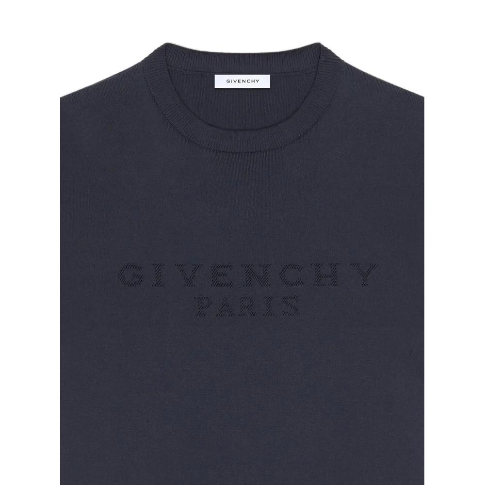 Футболка с жаккардовым узором Givenchy Paris 2