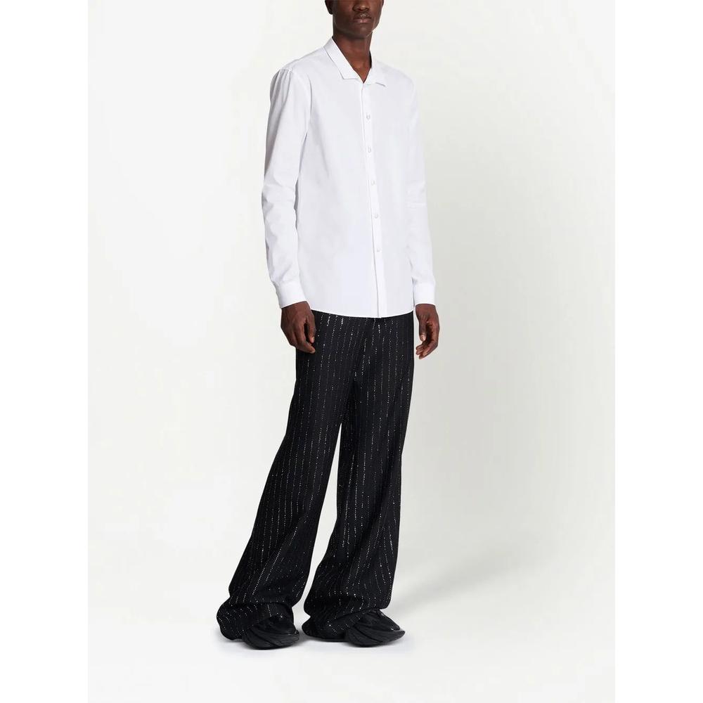 slim-cut poplin shirt 2