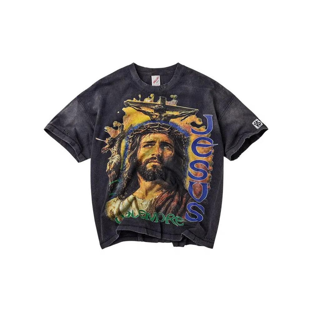 Футболки Vale Forever Jesus Tee 'Черный' 2