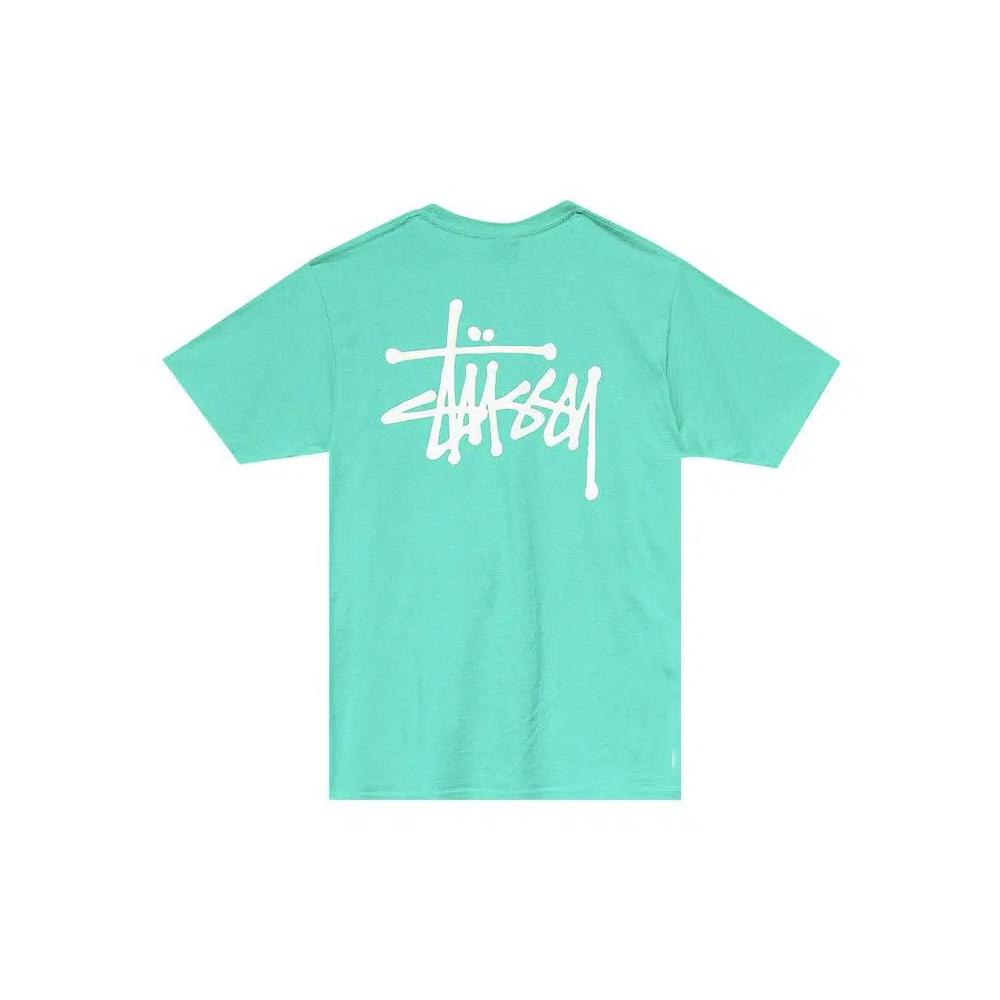 Футболки Stussy Basic Tee 'Зеленый' 2