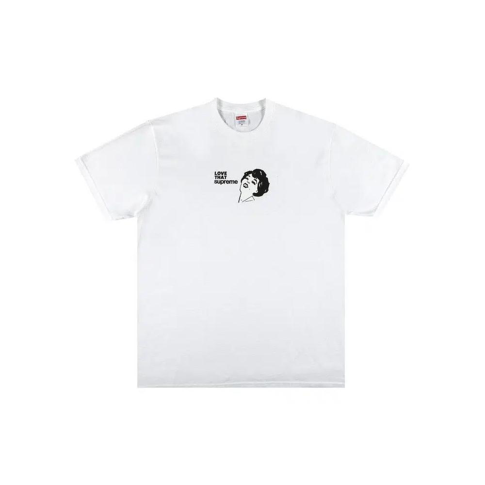 Футболки Supreme Love That Tee 'White' 1