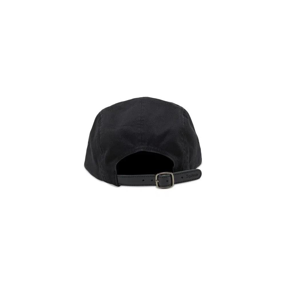 Кепки Supreme Washed Chino Twill Camp Cap 'Black' 4