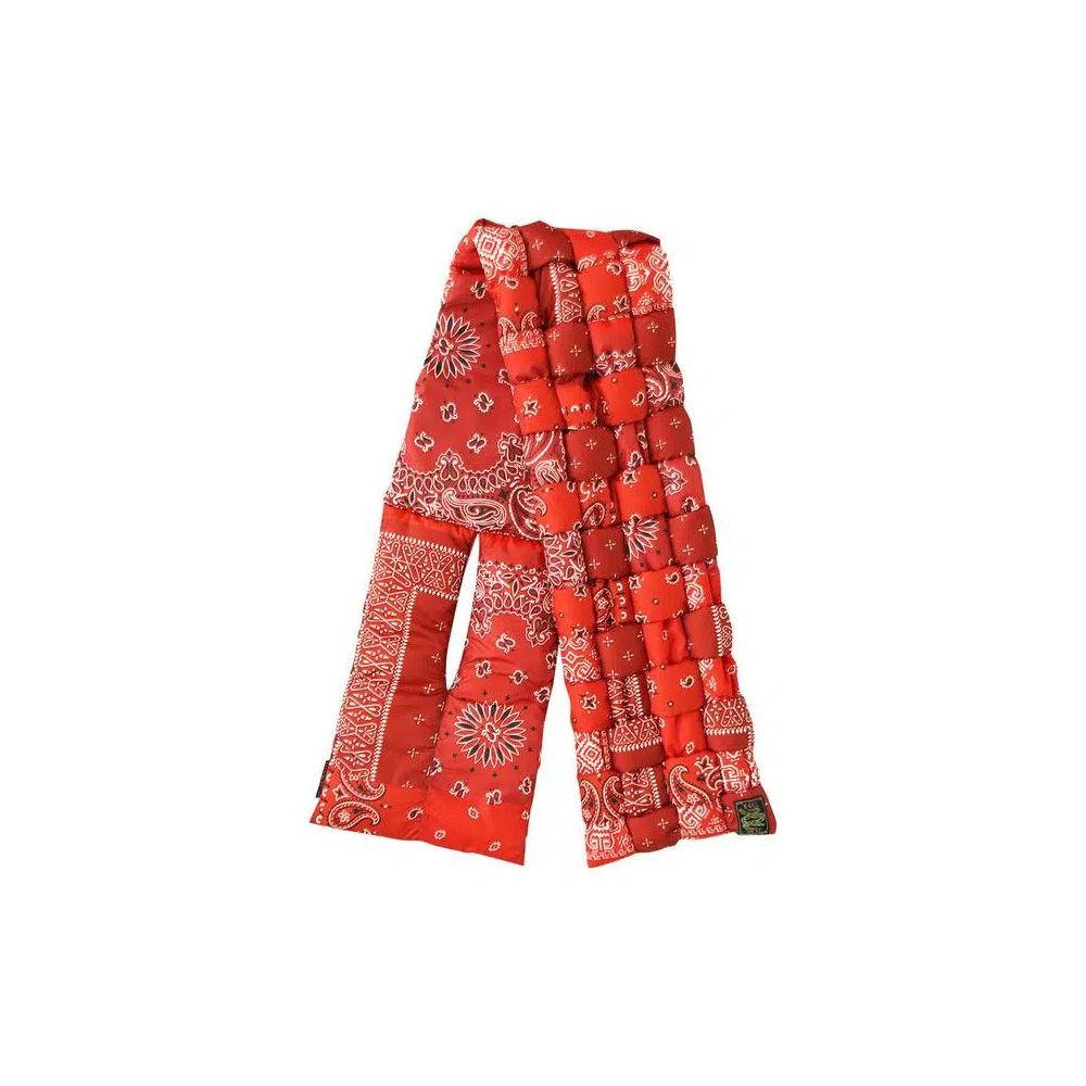 Шарфы Kapital Bandana Print Nylon Keel Weaving Scarf 'Красный' 2
