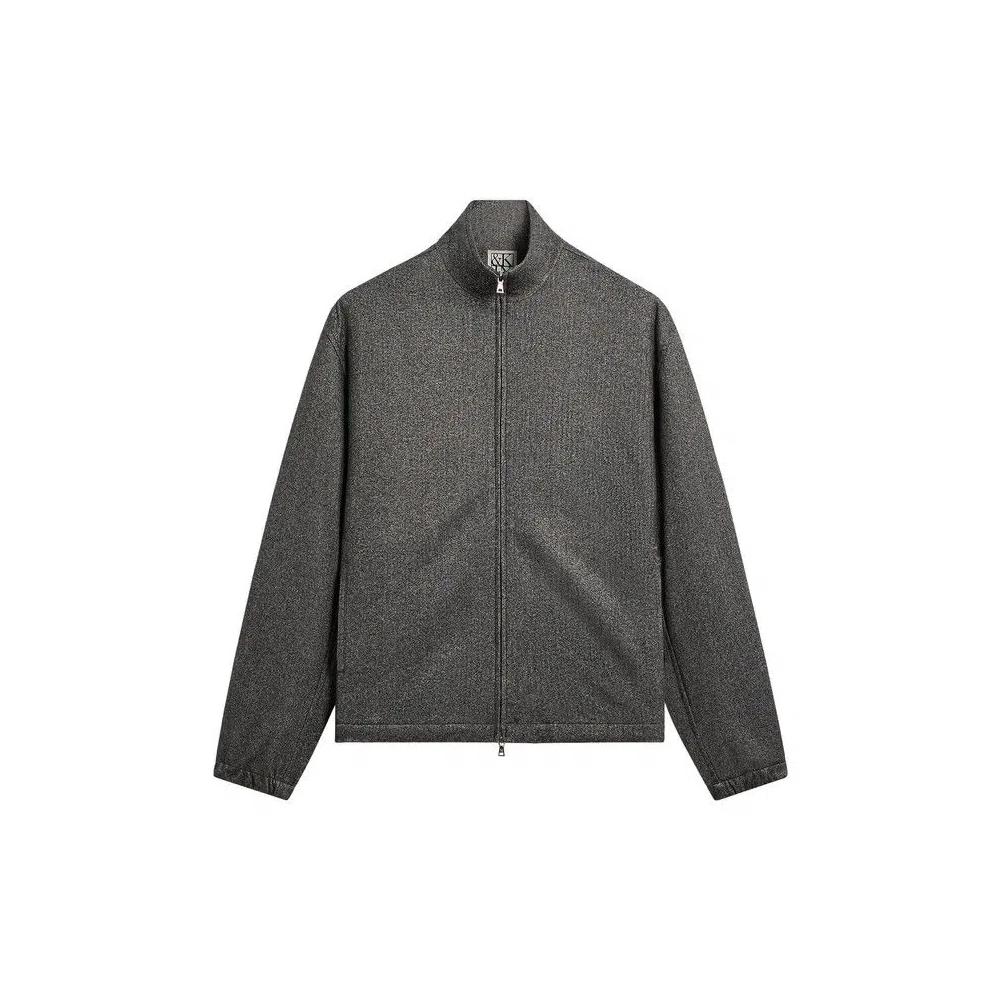 Трековые куртки Kith &Kin Flannel Jersey Stephen Track Jacket 'Charcoal Heather' 1