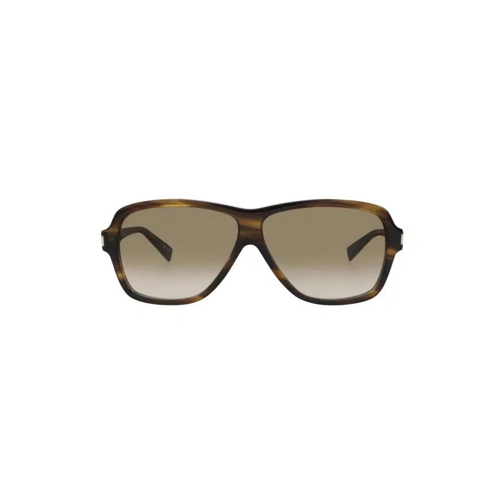 Солнцезащитные очки Saint Laurent Aviator 'Хавана/Коричневый' 1