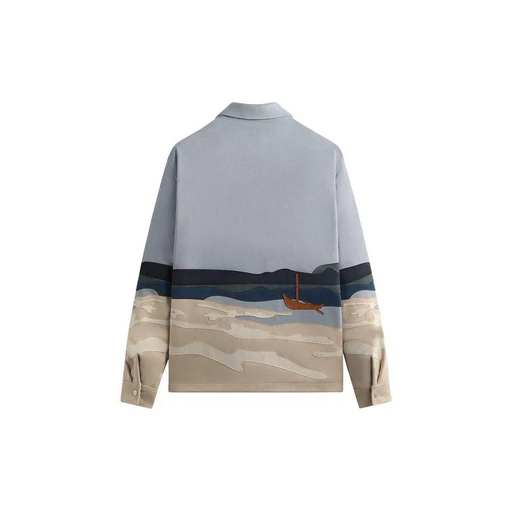 Рубашки и топы Kith Scenic Winter Microsuede Overshirt 'Kindred' 2