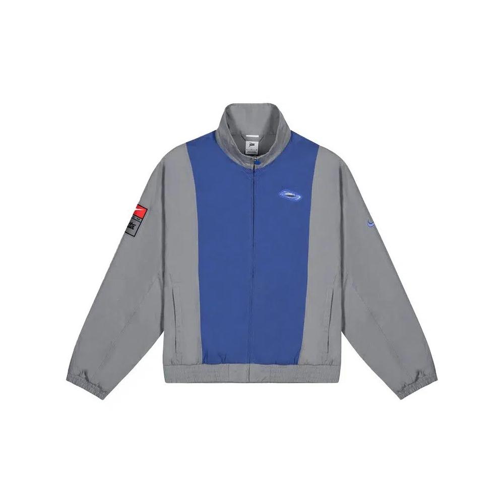 Куртки-тренчи Nike x Patta Track Jacket 'Particle Grey/Sapphire' 1
