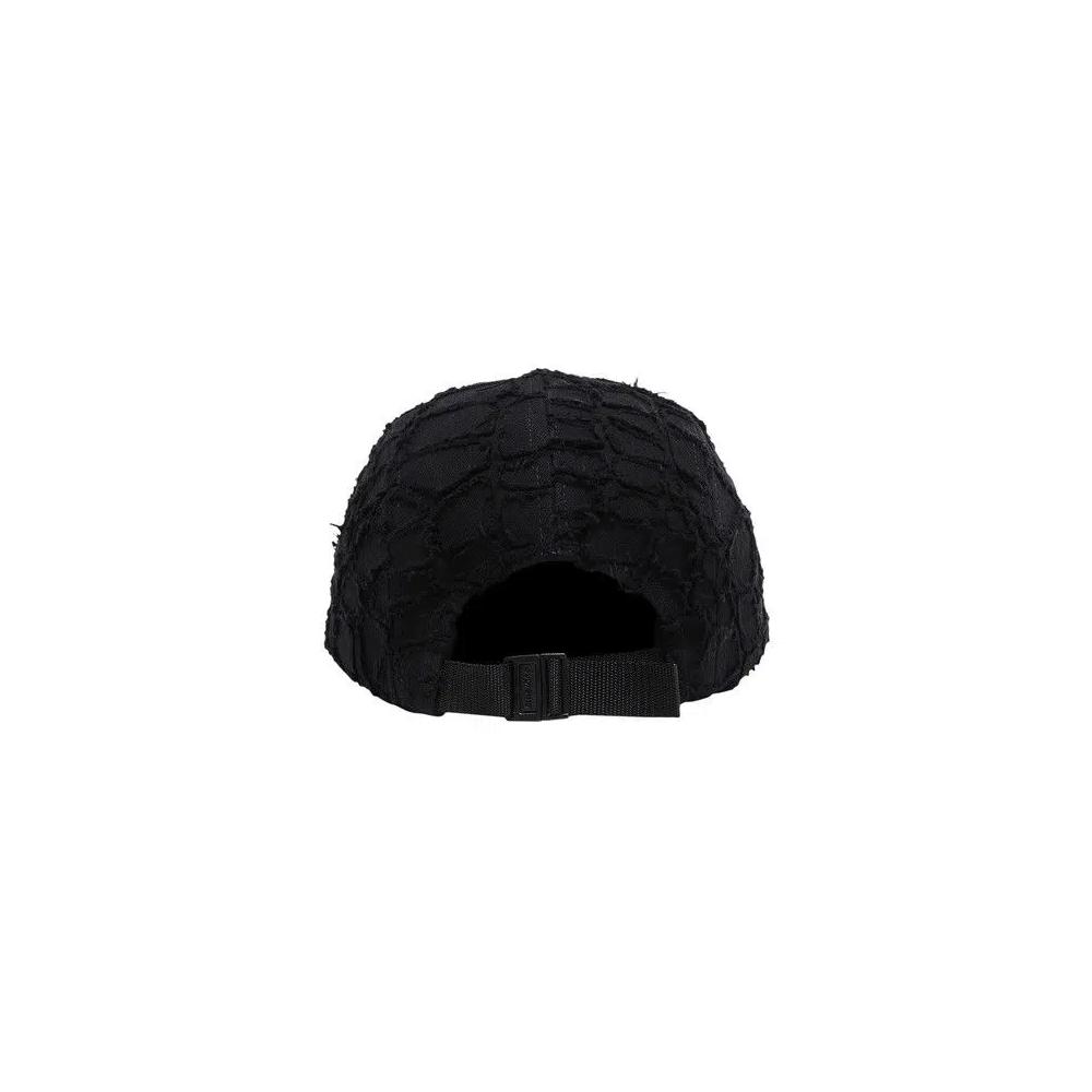 Кепки Supreme Frayed Croc Denim Camp Cap 'Black' 4