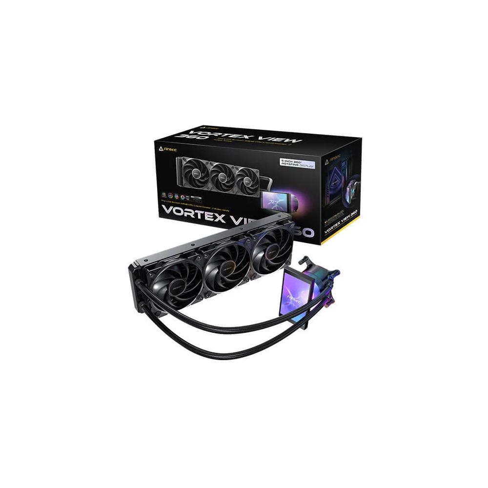Antec VORTEX VIEW 360 360 мм водяное охлаждение - Черный 7