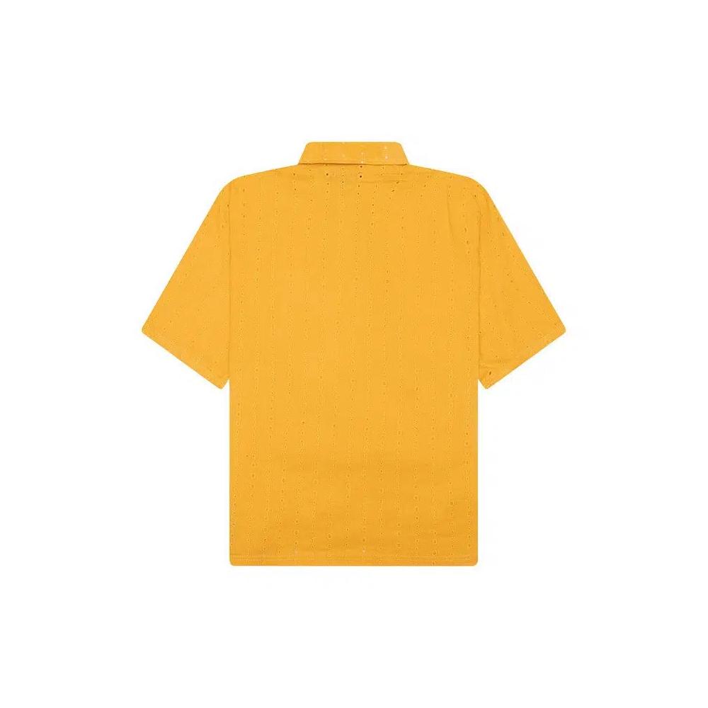 Поло Pleasures Clarity Woven Polo 'Yellow' 2
